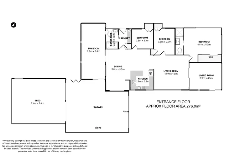 Floorplan of Homely house listing, 29 Cook Parade, Lemon Tree Passage NSW 2319