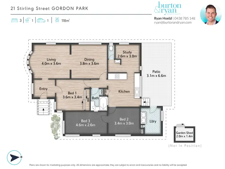 Floorplan of Homely house listing, 21 Stirling Street, Gordon Park QLD 4031