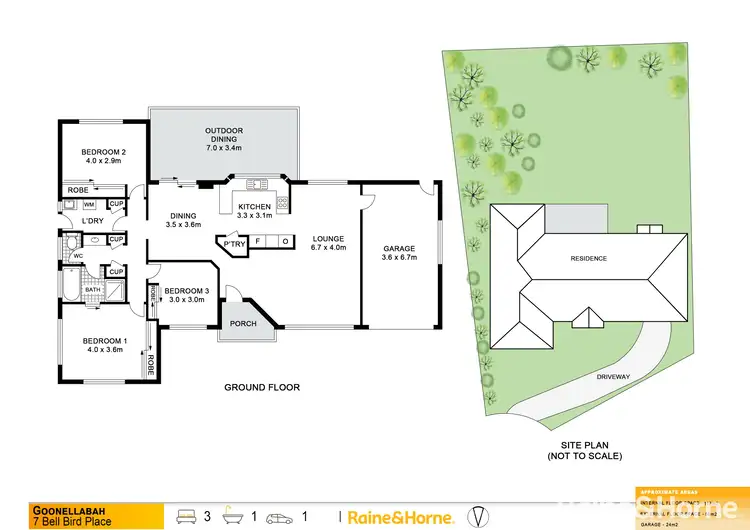 Floorplan of Homely house listing, 7 Bellbird Place, Goonellabah NSW 2480