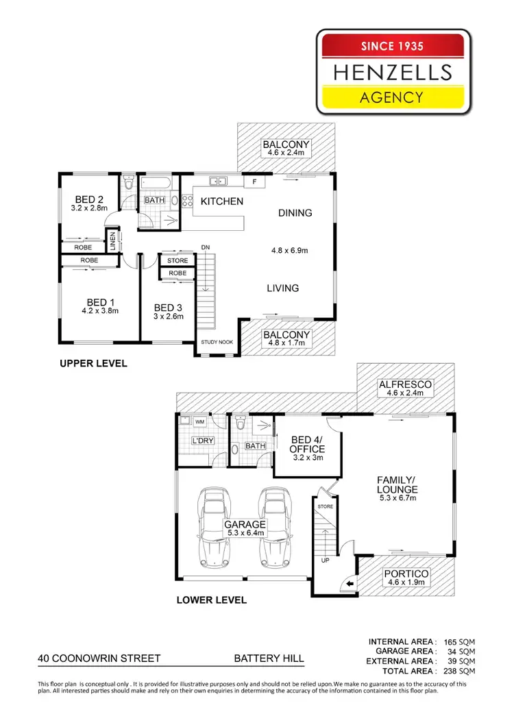 Floorplan of Homely house listing, 40 Coonowrin Street, Battery Hill QLD 4551