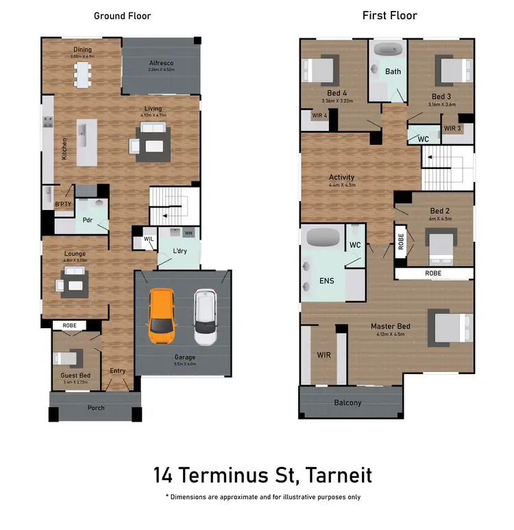 Floorplan of Homely house listing, 14 Terminus Street, Tarneit VIC 3029