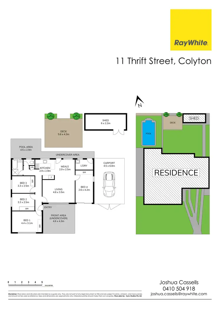 Floorplan of Homely house listing, 11 Thrift Street, Colyton NSW 2760