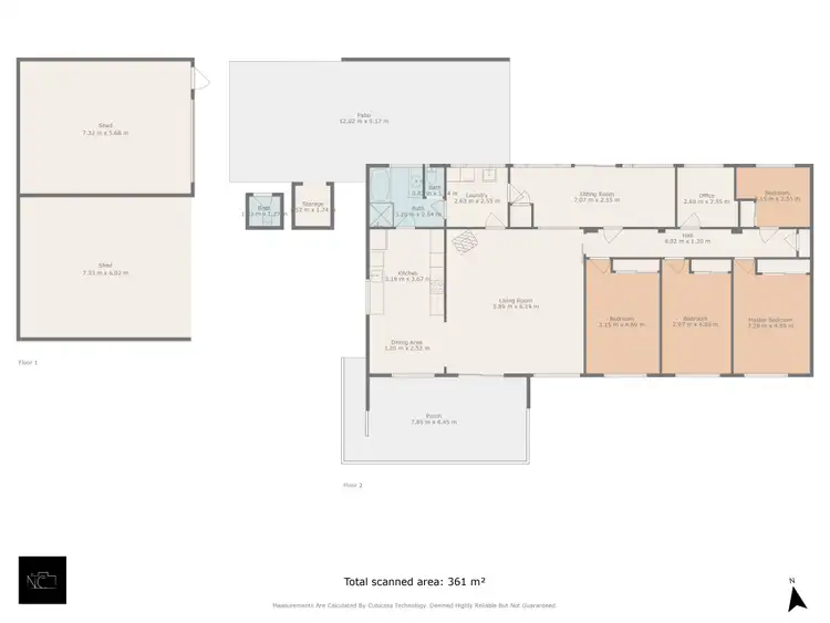 Floorplan of Homely house listing, 62 Tooloom Street, Mallanganee NSW 2469