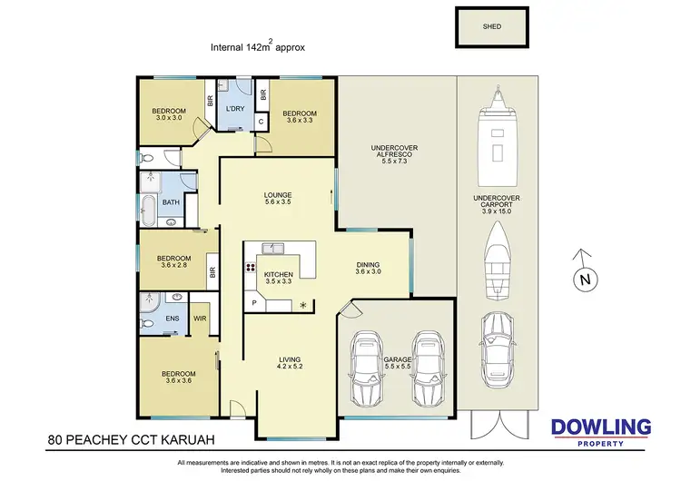 Floorplan of Homely house listing, 80 Peachey Circuit, Karuah NSW 2324