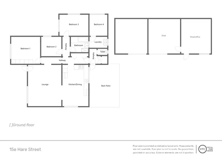 Floorplan of Homely house listing, 15E Hare Street, Mullingar WA 6430