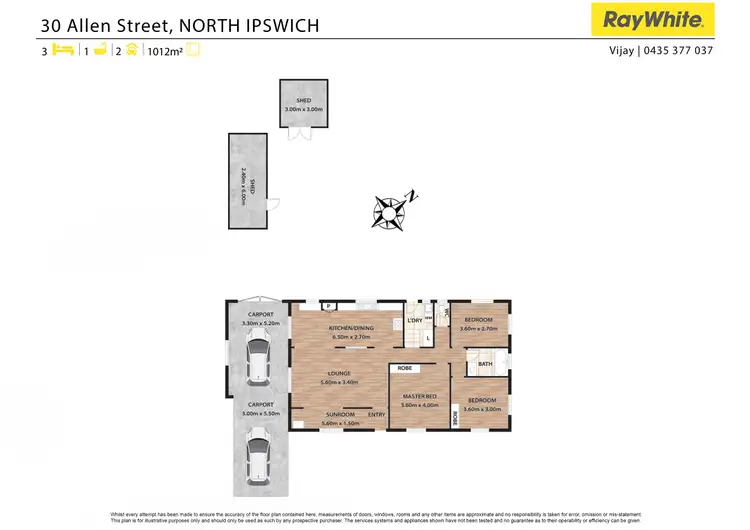 Floorplan of Homely house listing, 30 Allen Street, North Ipswich QLD 4305