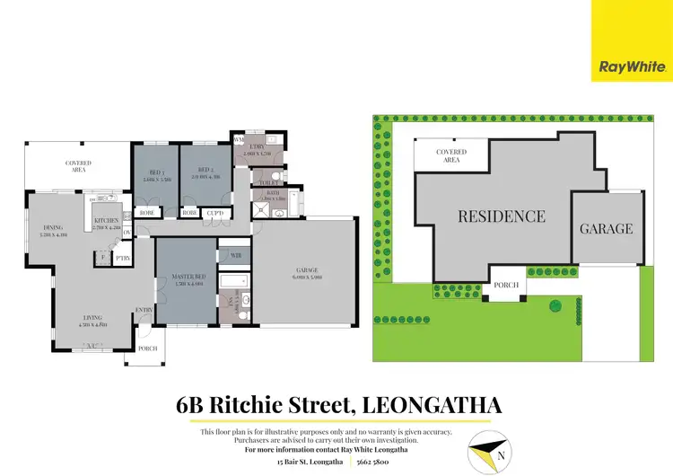 Floorplan of Homely house listing, 6B Ritchie Street, Leongatha VIC 3953
