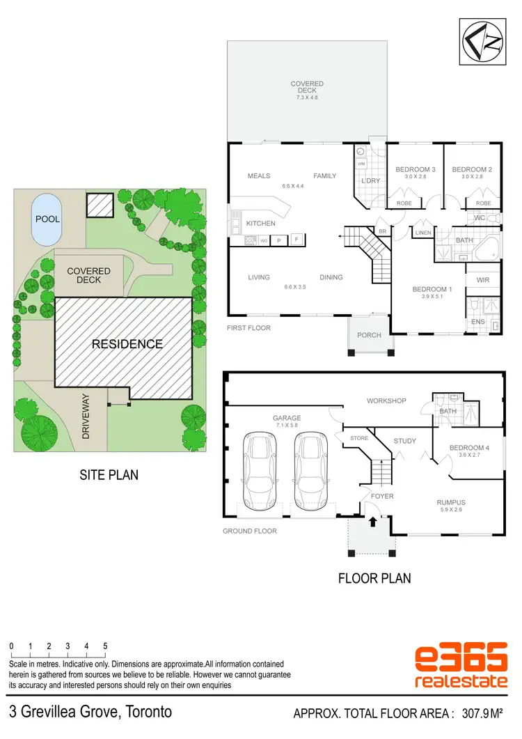 Floorplan of Homely house listing, 3 Grevillea Grove, Toronto NSW 2283