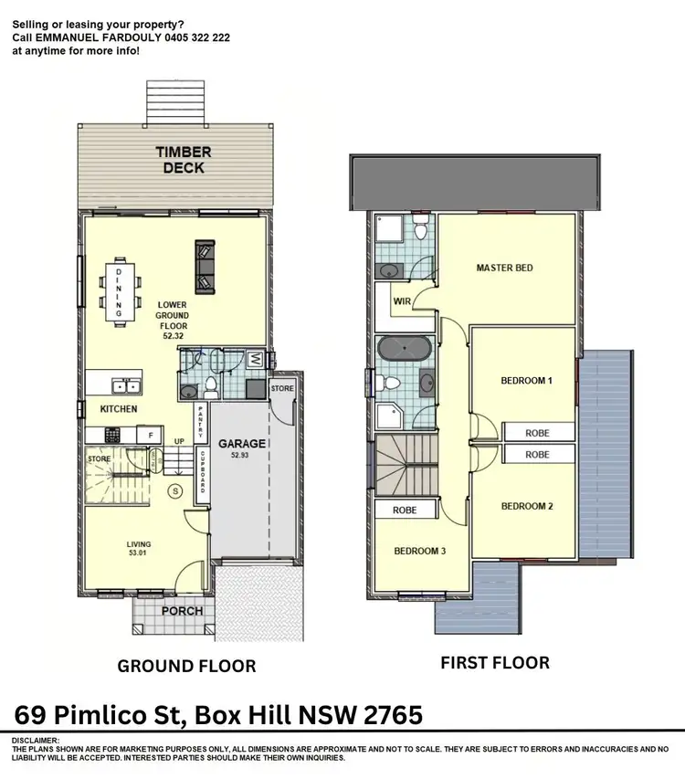 Floorplan of Homely house listing, 69 Pimlico Street, Box Hill NSW 2765