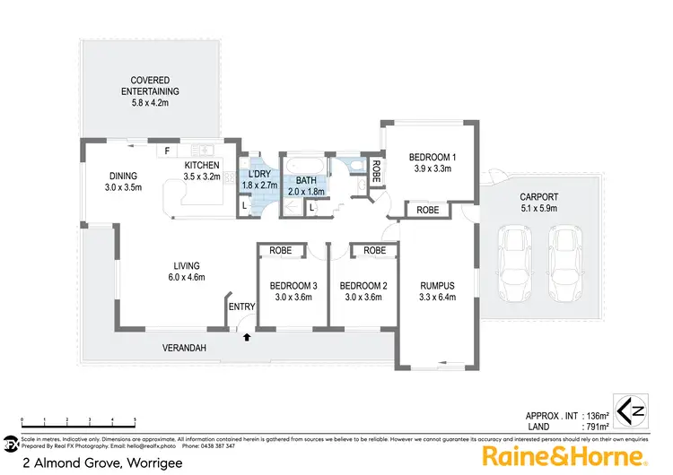 Floorplan of Homely house listing, 2 Almond Grove, Worrigee NSW 2540
