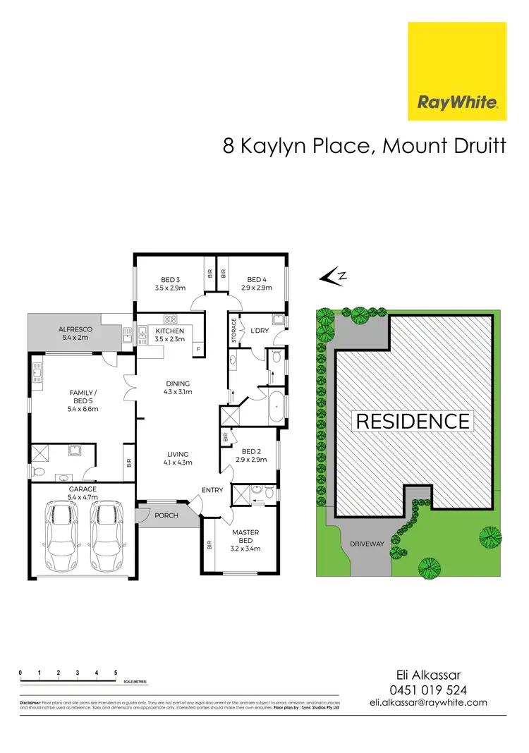 Floorplan of Homely house listing, 8 Kaylyn Place, Mount Druitt NSW 2770