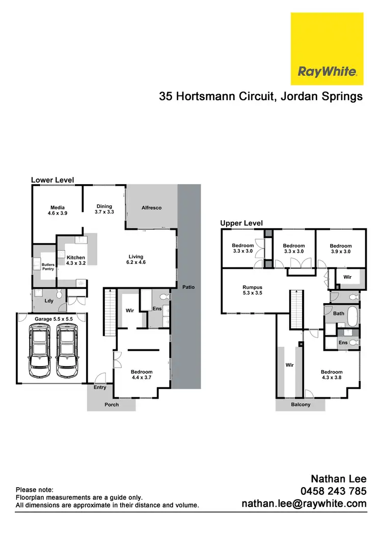 Floorplan of Homely house listing, 35 Hortsmann Circuit, Jordan Springs NSW 2747