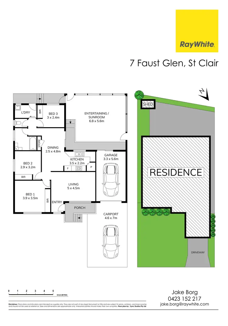 Floorplan of Homely house listing, 7 Faust Glen, St Clair NSW 2759