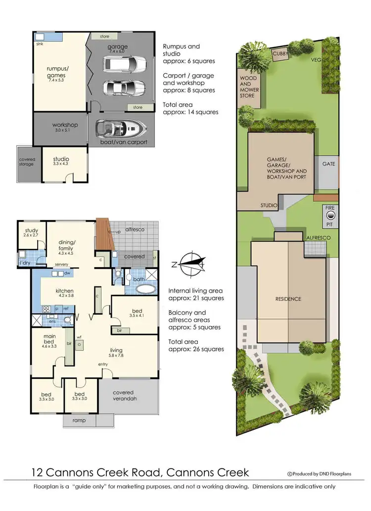 Floorplan of Homely house listing, 12 Cannons Creek Road, Cannons Creek VIC 3977