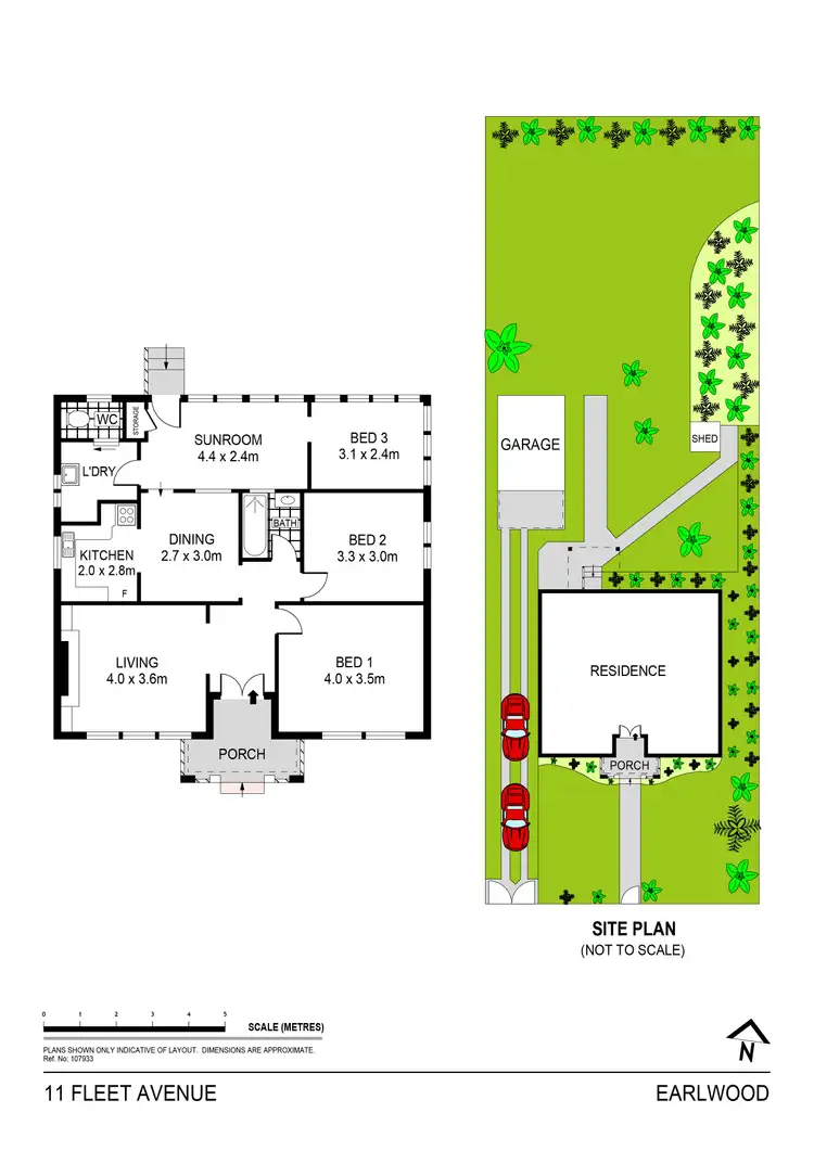 Floorplan of Homely house listing, 11 Fleet Avenue, Earlwood NSW 2206