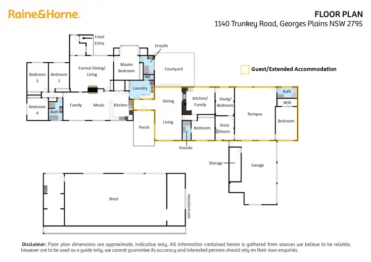 Floorplan of Homely rural property listing, Address available on request