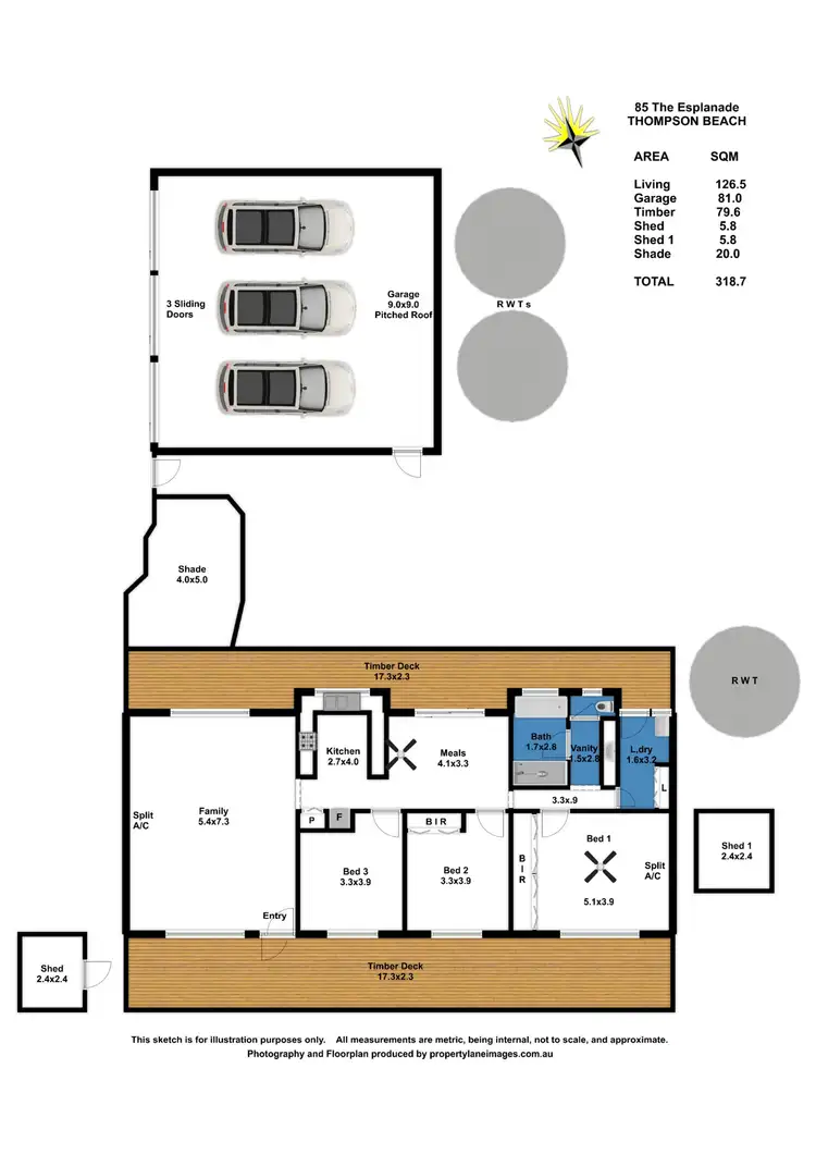 Floorplan of Homely house listing, 85 The Esplanade, Thompson Beach SA 5501