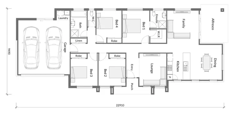 Floorplan of Homely house listing, 66 Norton Sands Drive, Redbank Plains QLD 4301