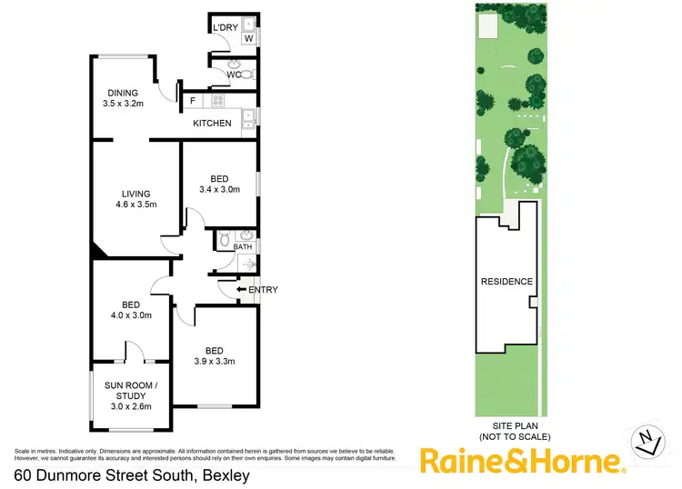 Floorplan of Homely house listing, 60 Dunmore Street South, Bexley NSW 2207