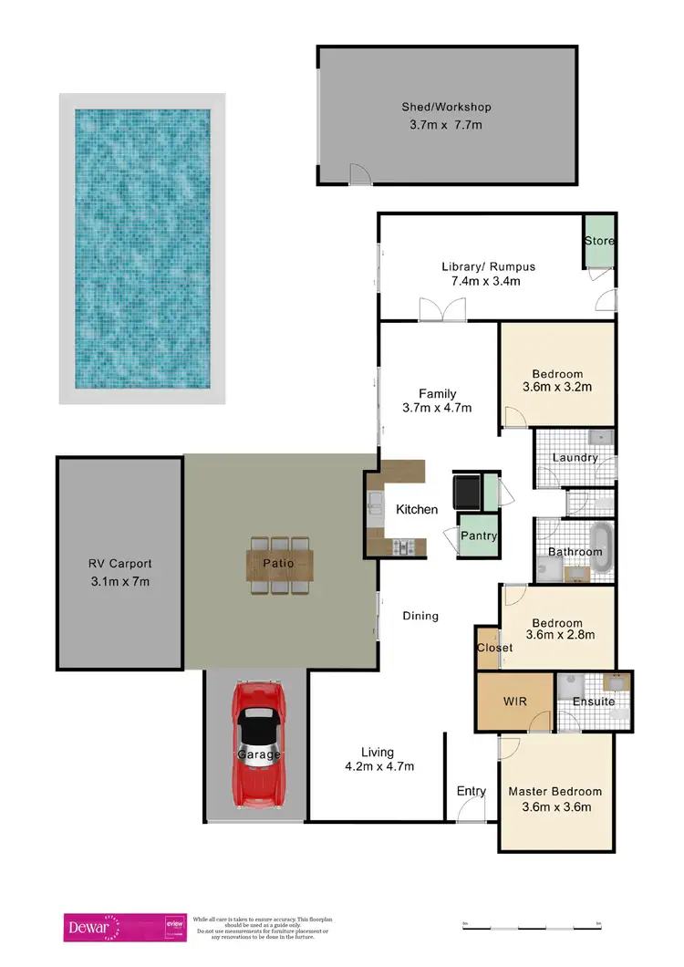 Floorplan of Homely house listing, 3 Morris Street, Bongaree QLD 4507