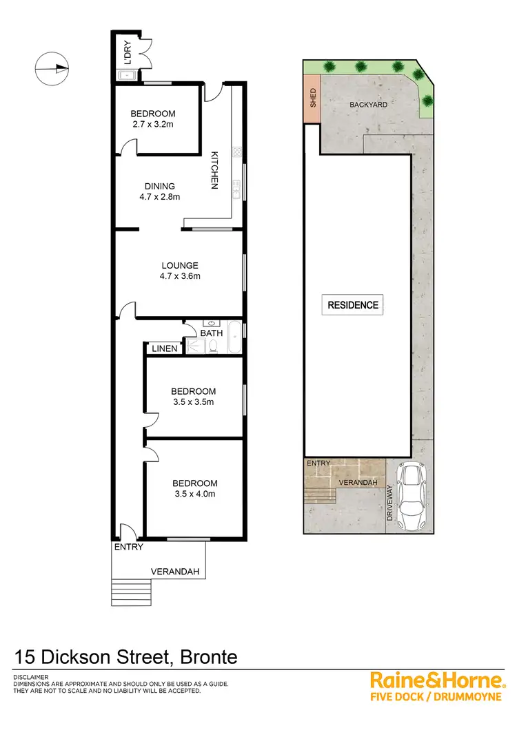 Floorplan of Homely house listing, 15 Dickson, Bronte NSW 2024