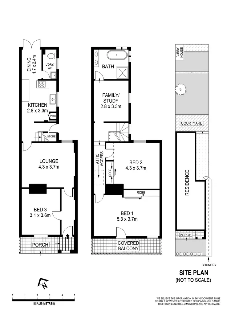 Floorplan of Homely house listing, 181 Addison Road, Marrickville NSW 2204