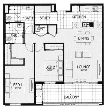 Floorplan of Homely house listing, 50/16 Midgegooroo Avenue, Cockburn Central WA 6164