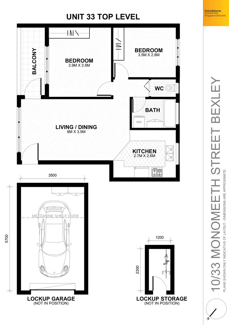 Floorplan of Homely apartment listing, 10/33 Monomeeth Street, Bexley NSW 2207