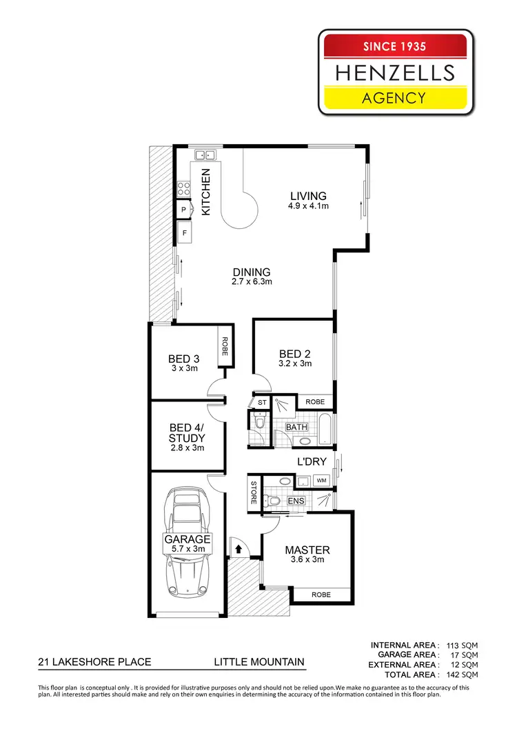 Floorplan of Homely house listing, 21 Lakeshore Place, Little Mountain QLD 4551