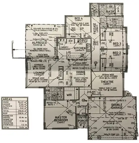 Floorplan of Homely house listing, 7 Bitalli Bend, Byford WA 6122