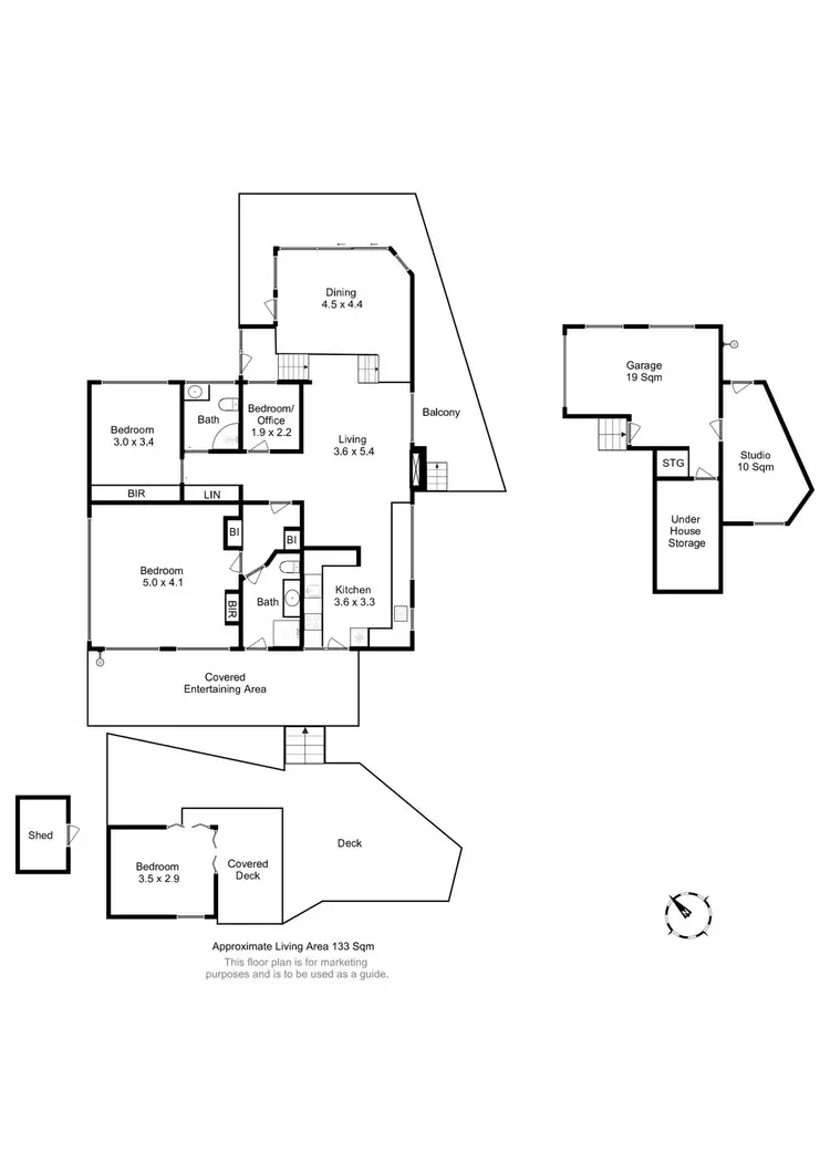 Floorplan of Homely house listing, 2 Riaweena Road, Dodges Ferry TAS 7173