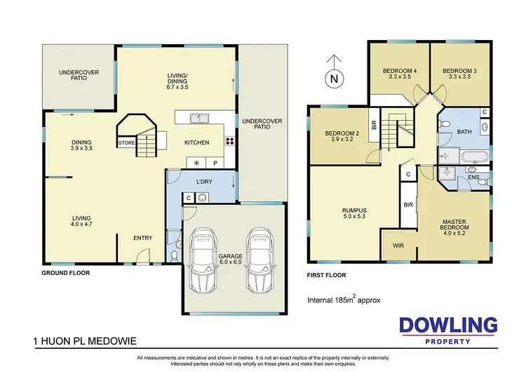Floorplan of Homely house listing, 1 Huon Place, Medowie NSW 2318