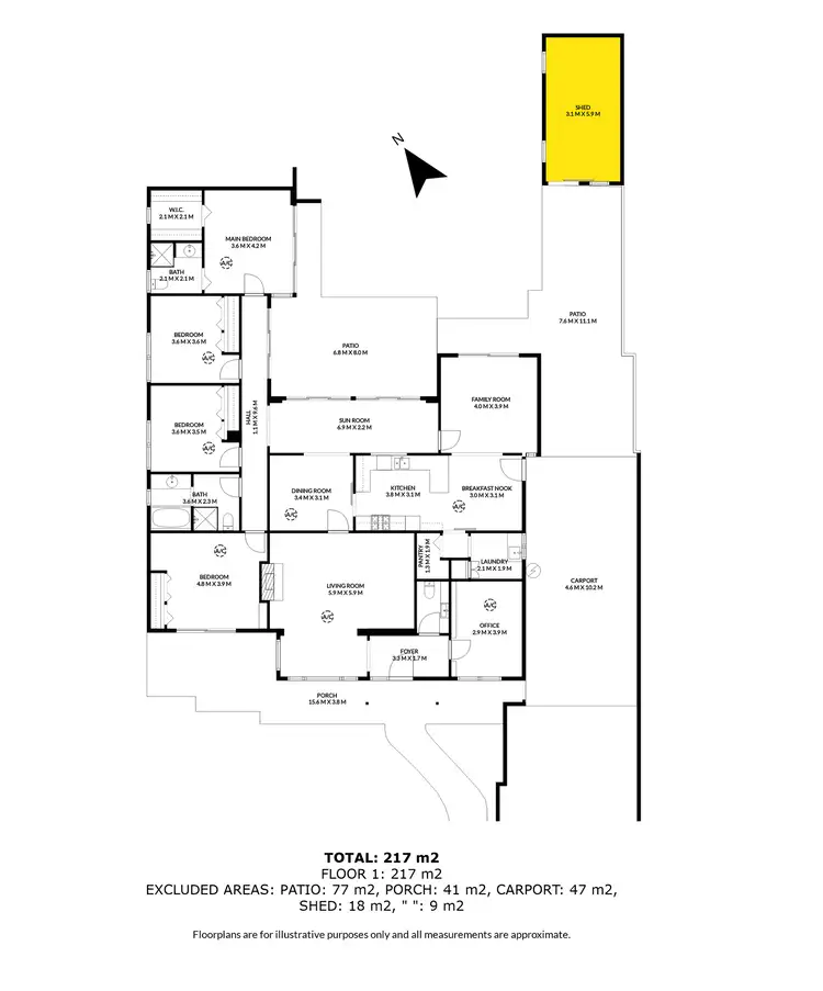 Floorplan of Homely house listing, 27 Thirkell Avenue, Beaumont SA 5066