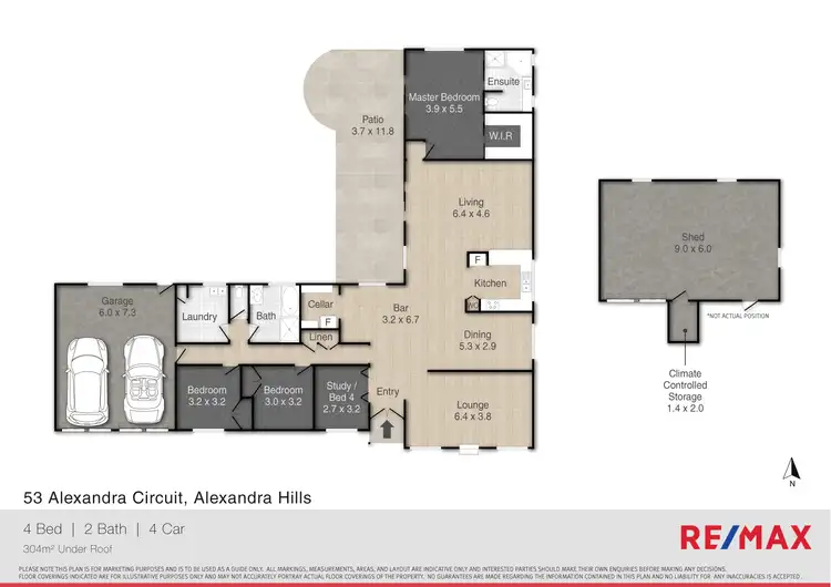 Floorplan of Homely house listing, 53 Alexandra Circuit, Alexandra Hills QLD 4161