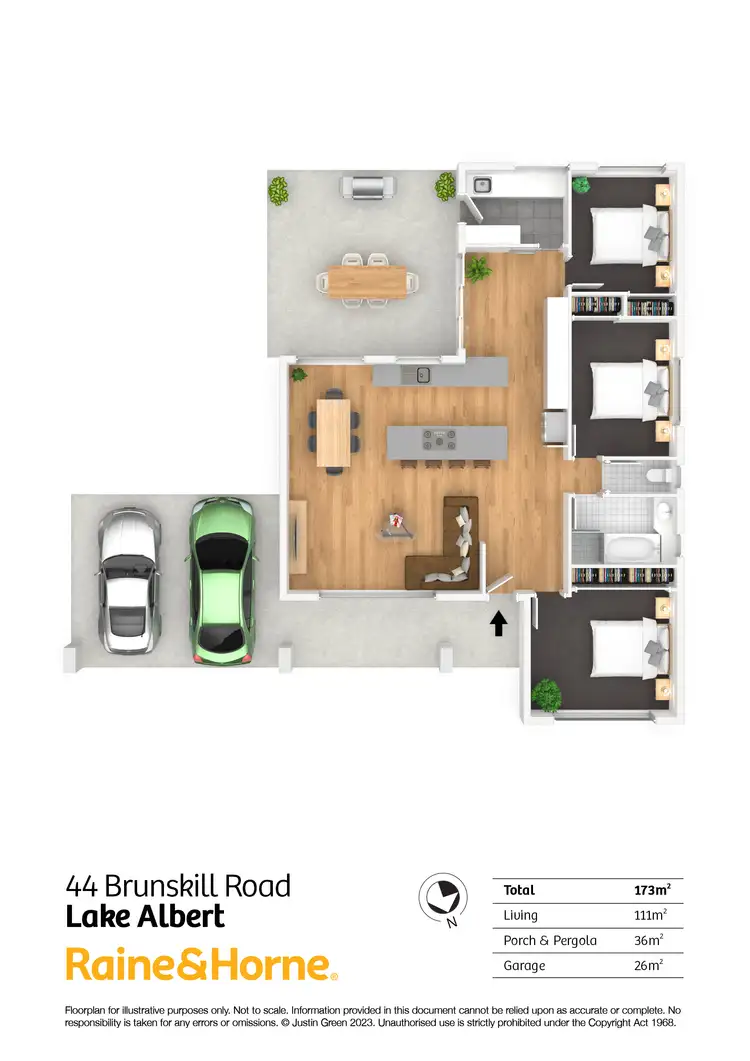 Floorplan of Homely house listing, 44 Brunskill Road, Lake Albert NSW 2650