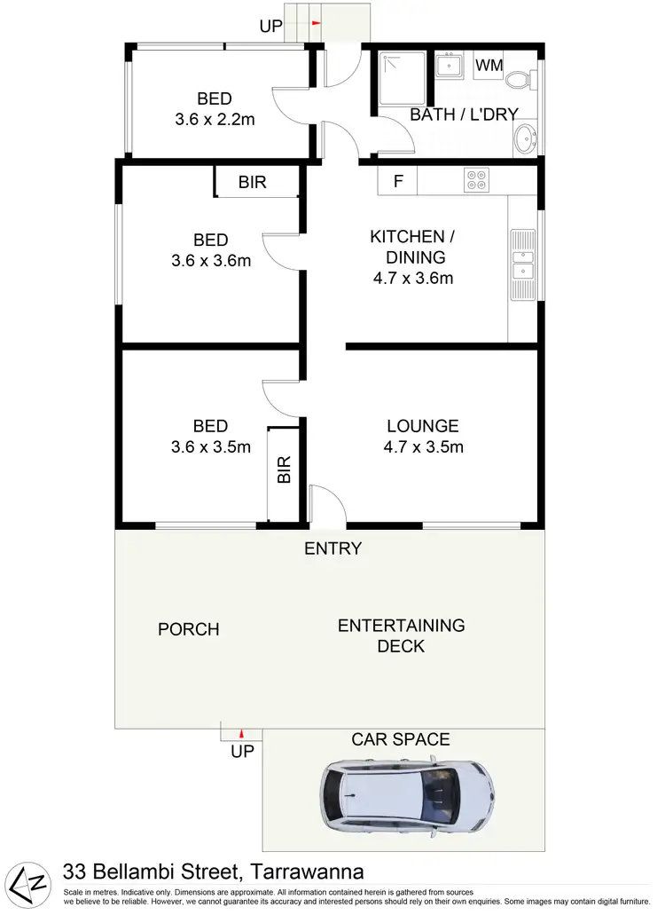 Floorplan of Homely house listing, 33 Bellambi Street, Tarrawanna NSW 2518