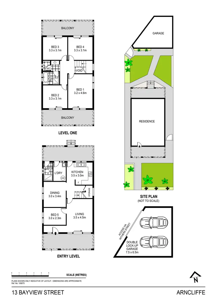 Floorplan of Homely house listing, 13 Bayview Street, Arncliffe NSW 2205