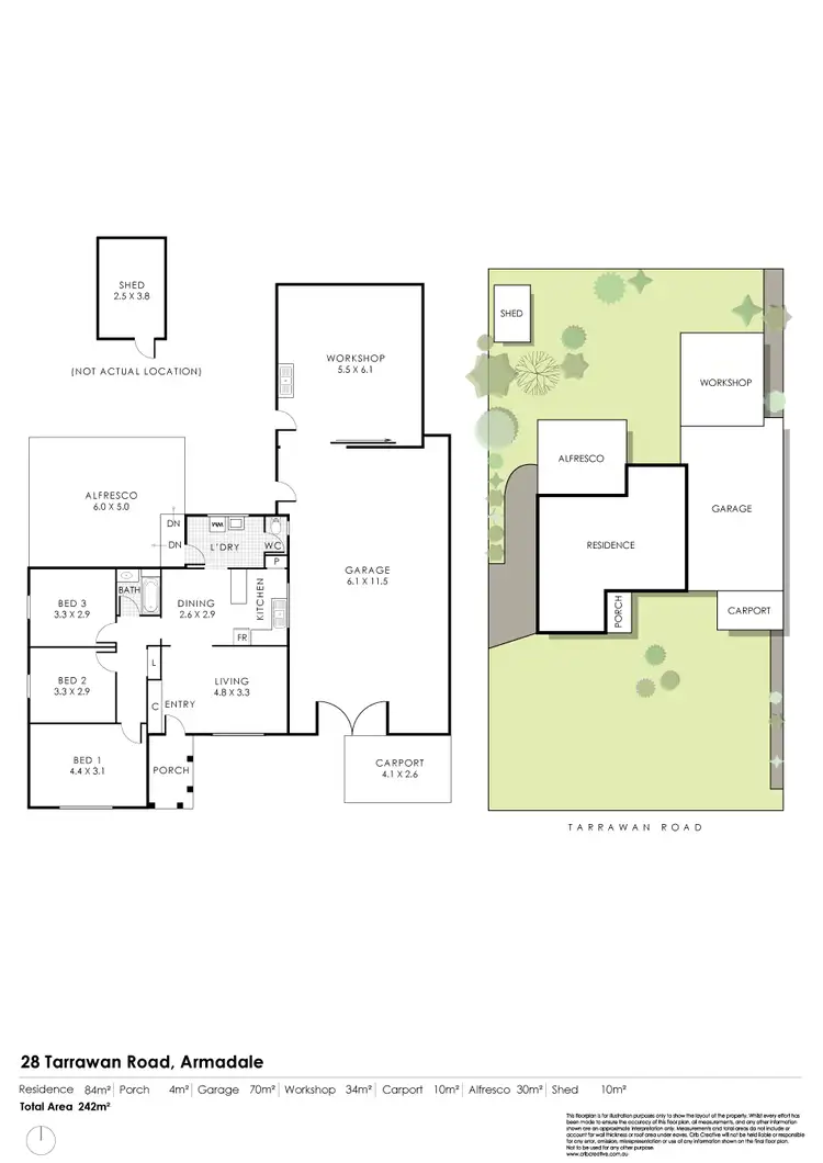 Floorplan of Homely house listing, 28 Tarrawan Road, Armadale WA 6112