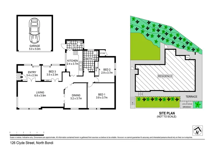 Floorplan of Homely house listing, 126 Clyde Street, North Bondi NSW 2026