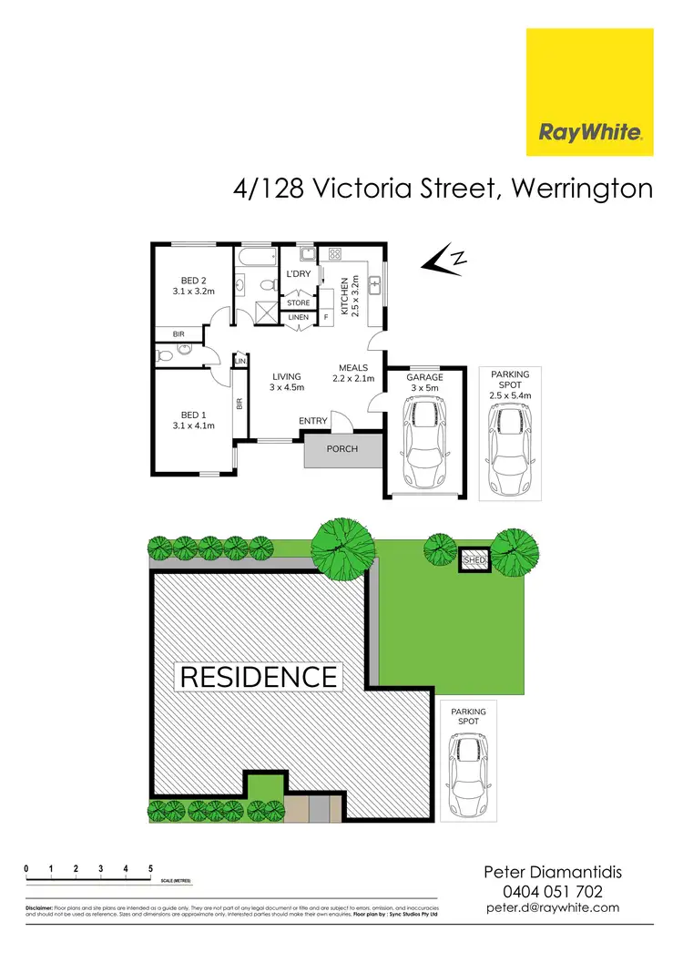 Floorplan of Homely villa listing, 4/128 Victoria Street, Werrington NSW 2747