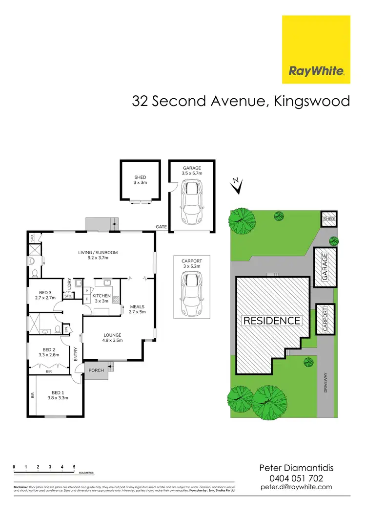 Floorplan of Homely house listing, 32 Second Avenue, Kingswood NSW 2747