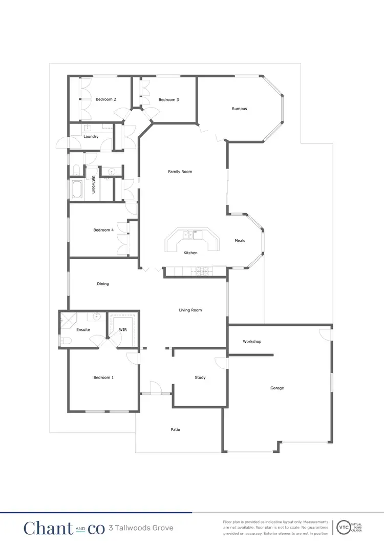 Floorplan of Homely house listing, 3 Tallwoods Grove, Dubbo NSW 2830