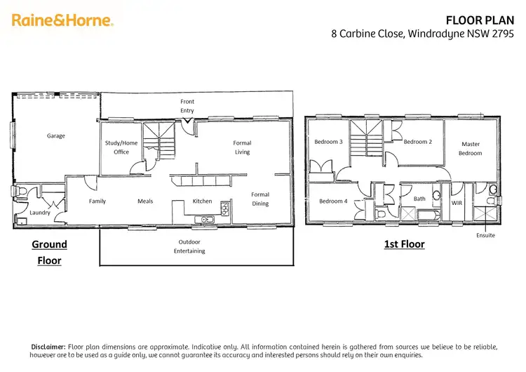 Floorplan of Homely house listing, 8 Carbine Close, Windradyne NSW 2795