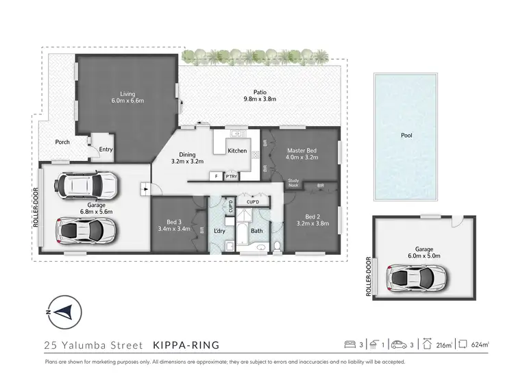 Floorplan of Homely house listing, 25 Yalumba Street, Kippa-Ring QLD 4021