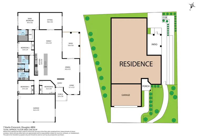 Floorplan of Homely house listing, 7 Kwila Crescent, Douglas QLD 4814