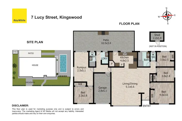 Floorplan of Homely house listing, 7 Lucy Street, Kingswood NSW 2747
