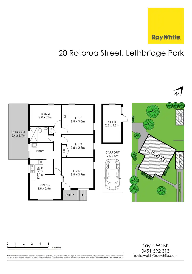 Floorplan of Homely house listing, 20 Rotorua Street, Lethbridge Park NSW 2770
