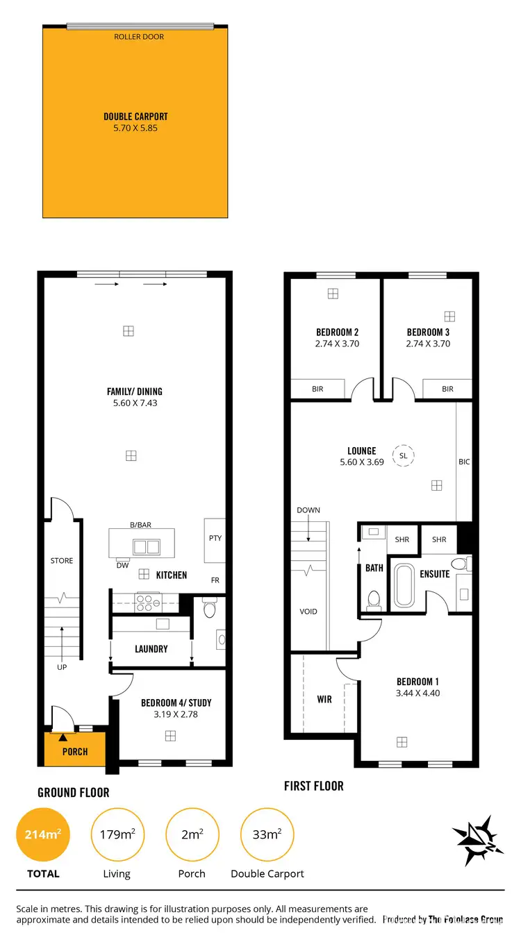 Floorplan of Homely house listing, 93 East Parkway, Lightsview SA 5085