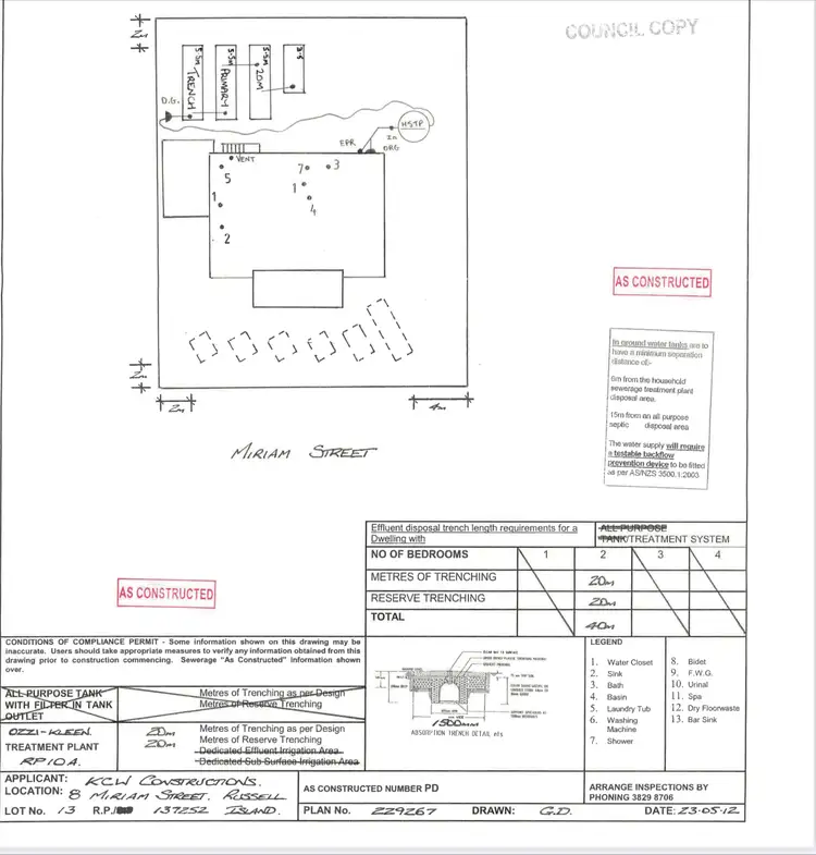 Floorplan of Homely land listing, 8 Miriam St, Russell Island QLD 4184