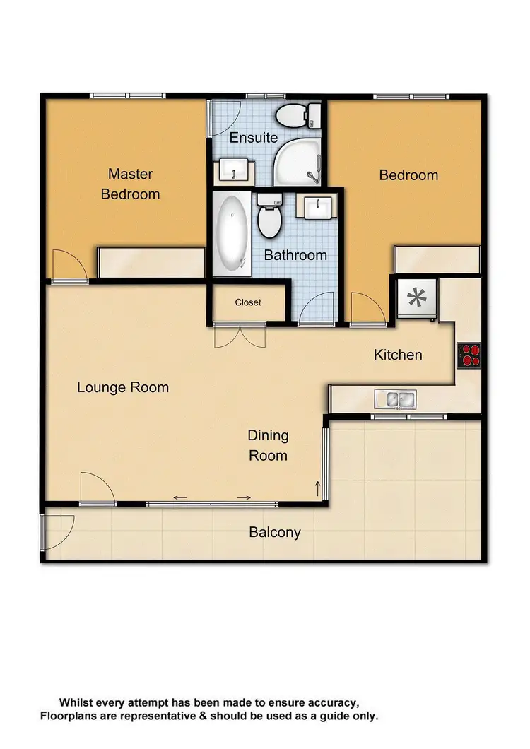 Floorplan of Homely unit listing, 10/102 Melton Road, Nundah QLD 4012